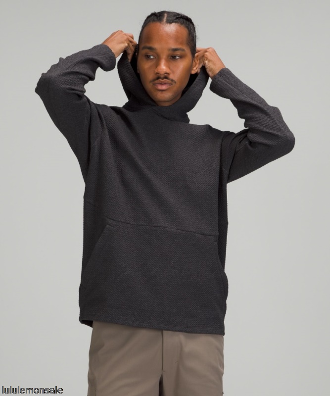 Lululemon Deutschland DELULU654 | At Ease Hoodie Schwarz Meliert